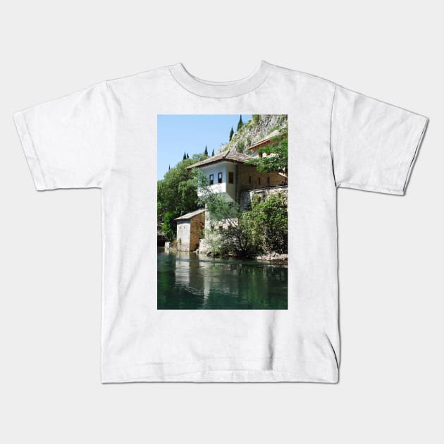 Blagaj Tekke Kids T-Shirt by jojobob